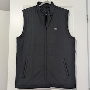 Travis Mathew Men Black Seaboard Vest